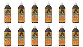 Gorilla Original Waterproof Polyurethane Glue, 36 ounce Bottle, Brown, (Pack of 12)