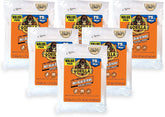 Gorilla Hot Glue Sticks, Clear Glue, Mini Size 4" Long x 0.27" Diameter, 75 Count (Pack of 6) - Safe for All Temperatures with Extended Working Time