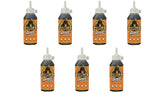 Gorilla Original Waterproof Polyurethane Glue, 8 ounce Bottle, Brown, (Pack of 7)