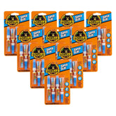 Gorilla Super Glue, Clear Glue, Four 3 Gram Tubes (Pack of 10) - All Purpose and Fast Setting for Projects and Repairs