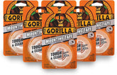 Gorilla Tough & Clear Double Sided Mounting Tape, 1" x 60", Clear, (Pack of 6)
