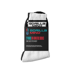 Gorilla Mind Athletic Crew Socks