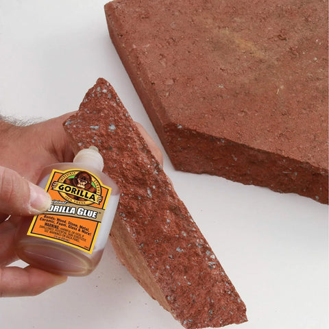 Gorilla Original Gorilla Glue, Waterproof Polyurethane Glue, 2 Ounce Bottle, Brown, (Pack of 1)