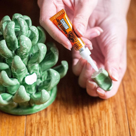 Gorilla Original Gorilla Glue, Brown, Waterproof Polyurethane Glue, Four 3 Gram Tubes (Pack of 1) - Expands Into Materials, All Purpose