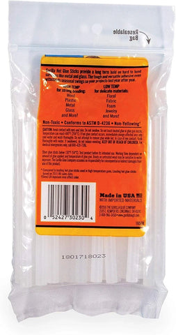 Gorilla Hot Glue Sticks, Clear Glue, Mini Size 4" Long x 0.27" Diameter, 30 Count (Pack of 12) - Safe for All Temperatures with Extended Working Time