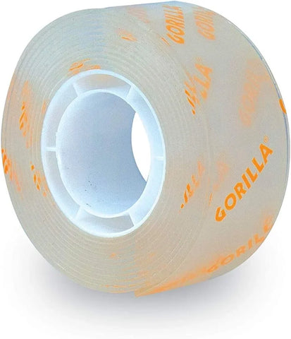 Gorilla Tough & Clear; Double Sided Mounting Tape; Weatherproof; 1" x 60"; Clear; (Pack of 11)