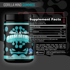Gorilla Mind Creatine Gummies